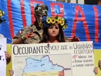 Українці Рима провели “лікнеп” російським туристам про політику Путіна